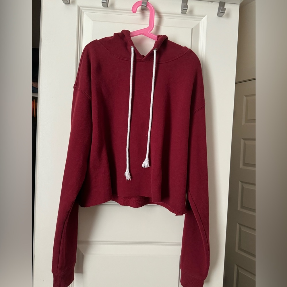 hoodie crop top